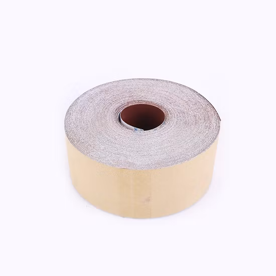 Rollo gigante abrasivo recubierto de fábrica, paño abrasivo de óxido de aluminio para metal