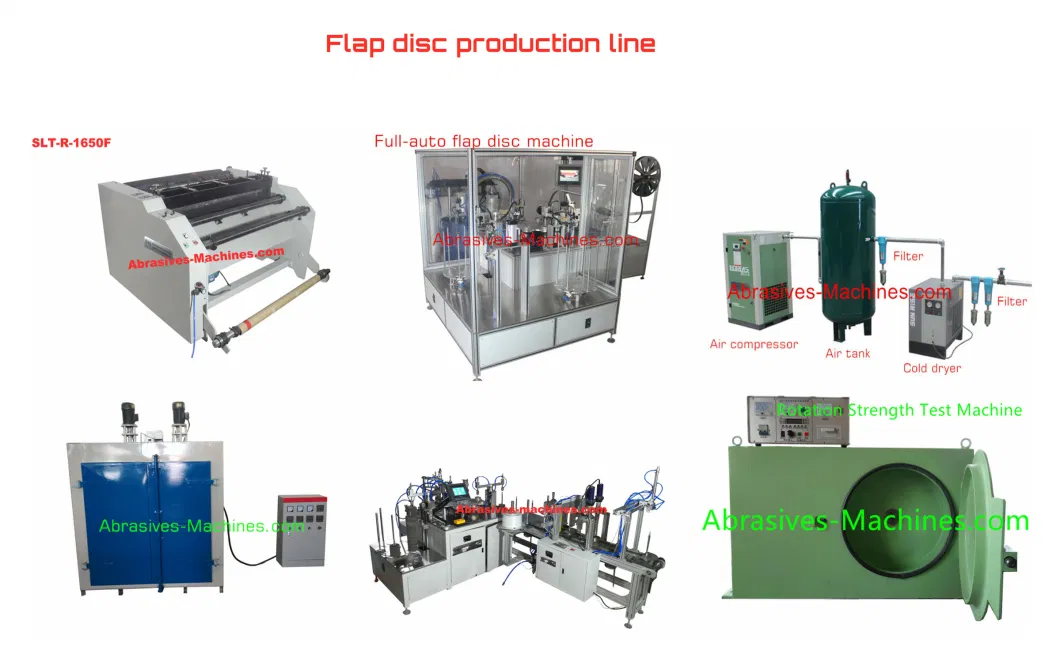 High Efficiency Automatic Mop Flap Wheel Making Machine