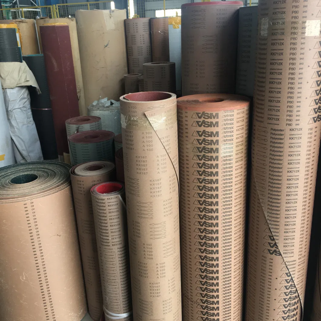 China Manufacturer Aluminum Oxide Abrasive Cloth Jumbo Roll