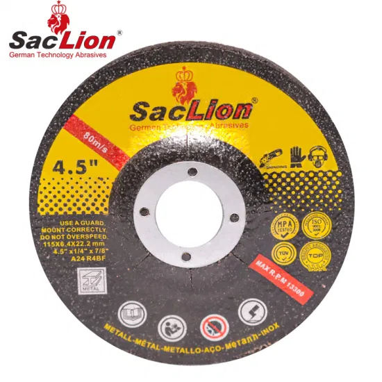 Disco de corte abrasivo de disco de corte de 7 pulgadas 180x1,6x22,2mm para Metal e Inox